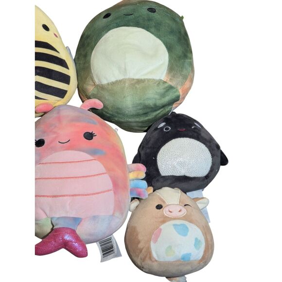 Squishmallow Squad! Bundle of 6 Soft Plush Collectibles - Ready for Snuggles! - Picture 3 of 4